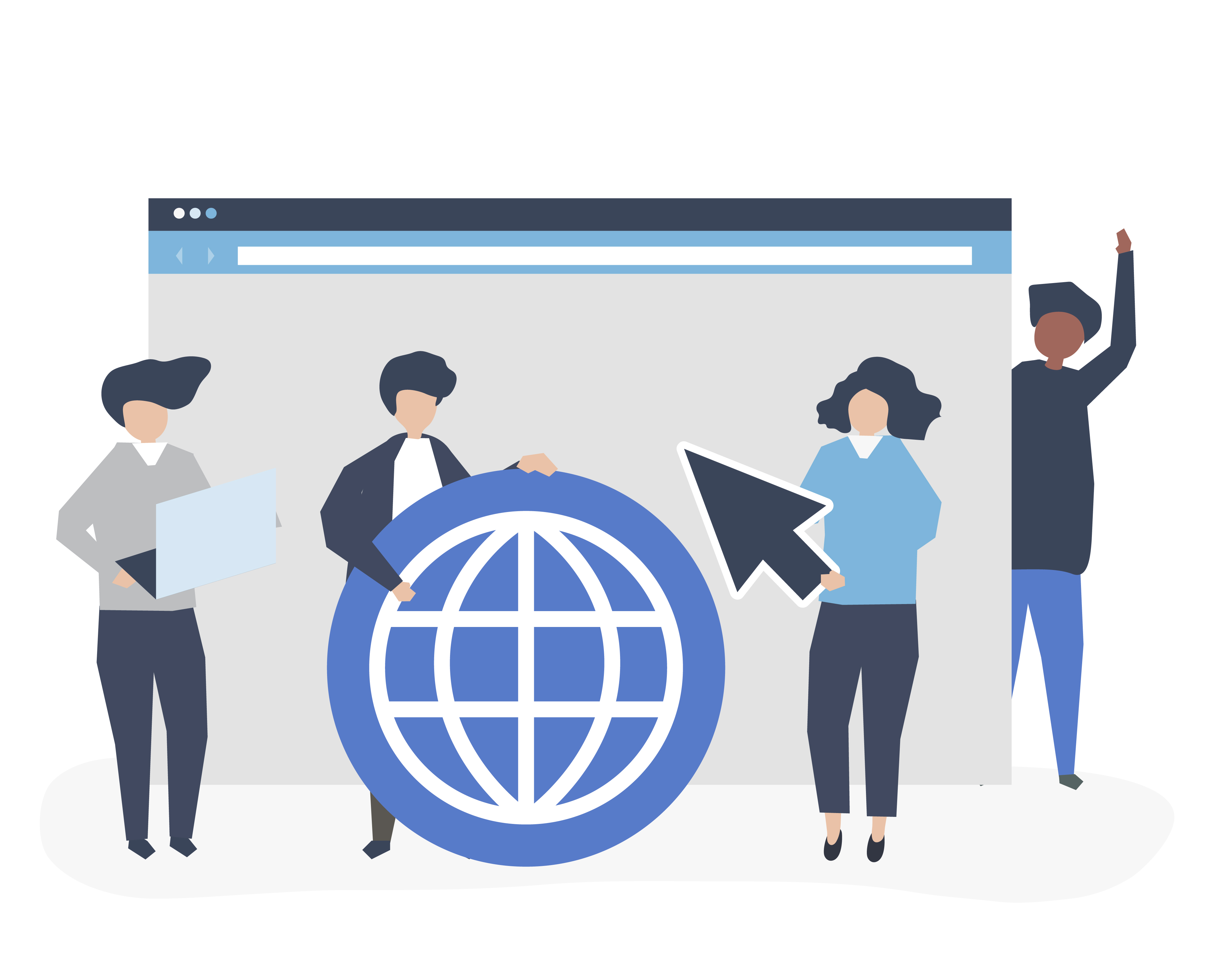 Domain Registration illustration